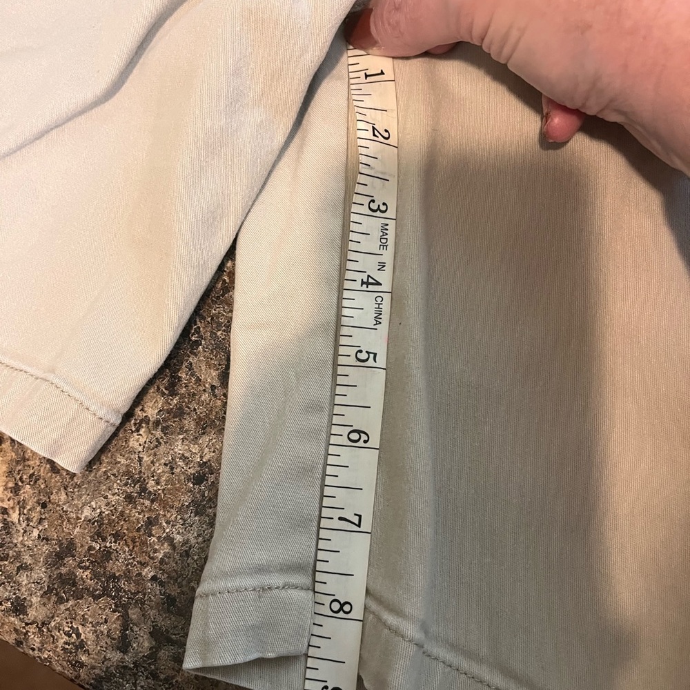 Izod school uniform shorts, Khaki, size 9